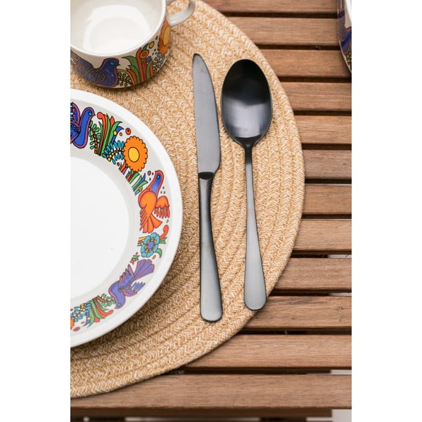 Suport pentru farfurie din amestec de bumbac Tiseco Home Studio, ø 38 cm, natural-image-2