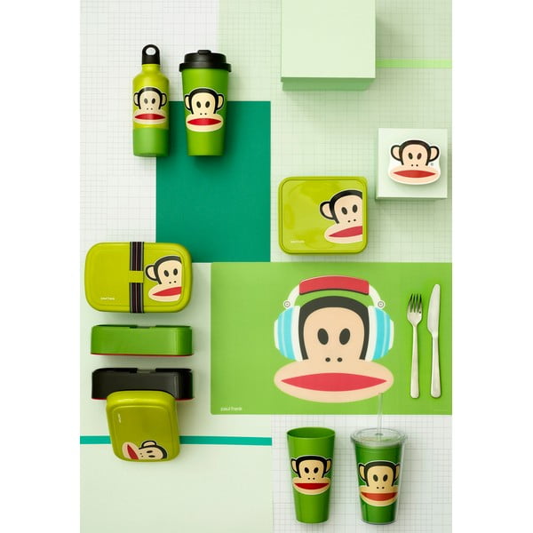 Cutie pentru gustare, 2 nivele, LEGO® Paul Frank, verde-image-2