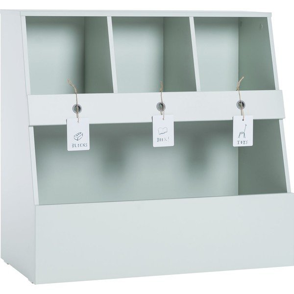Bibliotecă de copii verde 90x87 cm Tuli – Vox-image-3