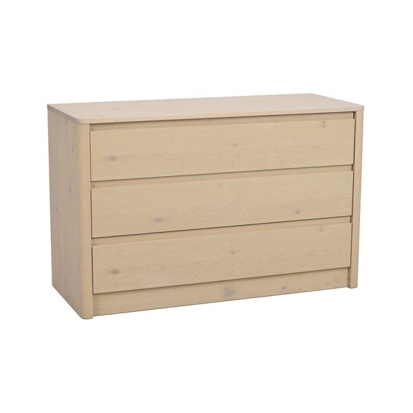 Comodă în culoare naturală deschisă cu aspect de lemn de stejar 110x70x45 cm Melstone – Rowico