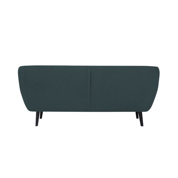 Canapea și picioare maro Mazzini Sofas Piemont, albastru închis, 188 cm-image-2