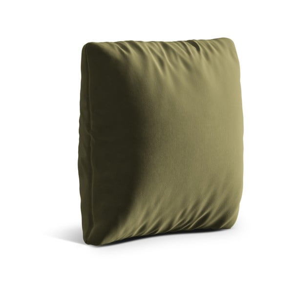 Pernă pentru canapea verde cu tapițerie din catifea Kemi – Cosmopolitan Design-image-1