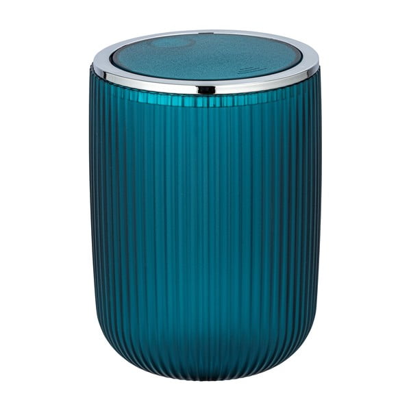 Coș de gunoi pentru baie Wenko Agropoli, albastru-image-1