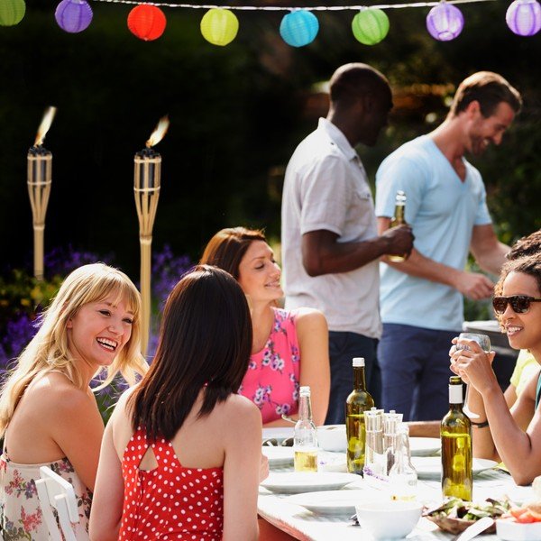 Torță de grădină cu ulei din bambus  60 cm - Happy Green-image-3