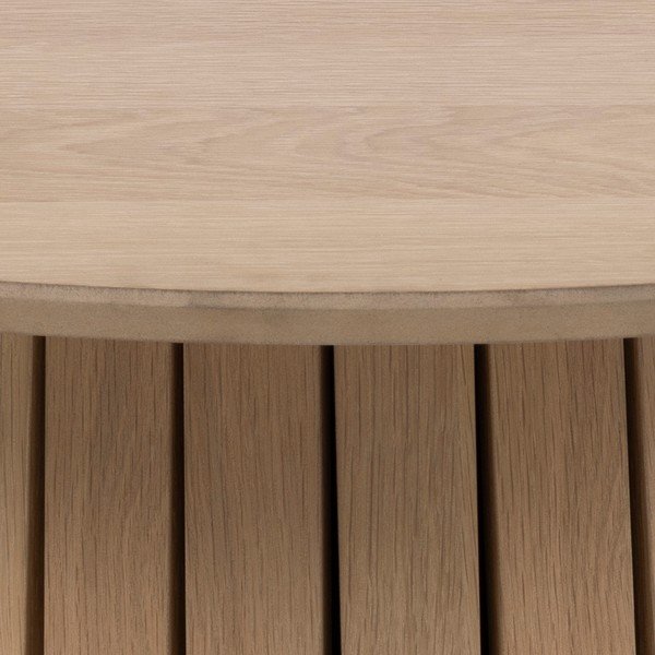Măsuță de cafea rotundă în decor stejar ø 80 cm Christo - Actona-image-1