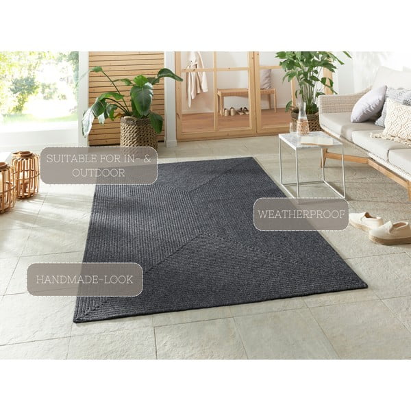 Covor gri de exterior  290x200 cm - NORTHRUGS-image-4