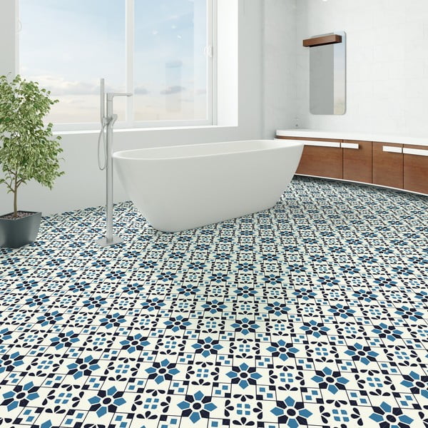 Autocolant pentru podea anti alunecare Ambiance Karina, 40 x 40 cm-image-2