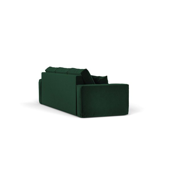 Canapea Cosmopolitan Design Florida, verde închis, 245 cm-image-3
