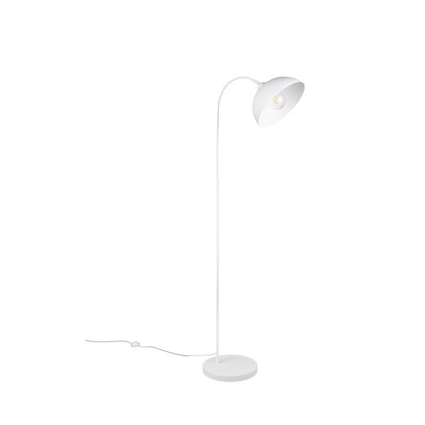 Lampadar alb cu abajur din metal (înălțime 170 cm) Sierra – Reality-image-3