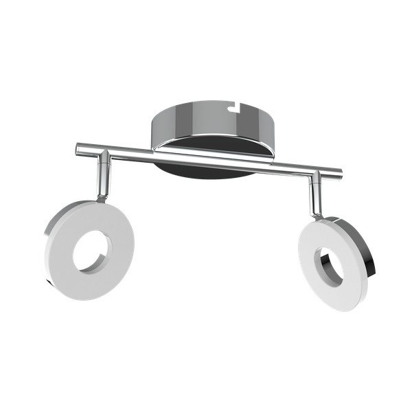 Plafonieră argintiu-lucios LED 27x16 cm Thema – Candellux Lighting-image-3