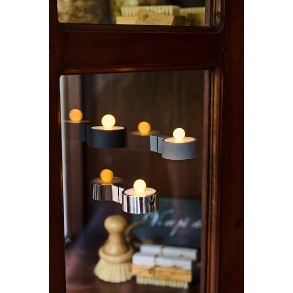 Decorațiuni luminoase gri 2 buc. Amalia – Sirius-image-1