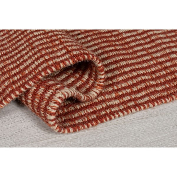 Covor din lână Flair Rugs Anu, 60 x 200 cm, portocaliu-image-2