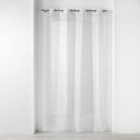 Perdea albă-argintie din voal 140x240 cm Floressia – douceur d'intérieur