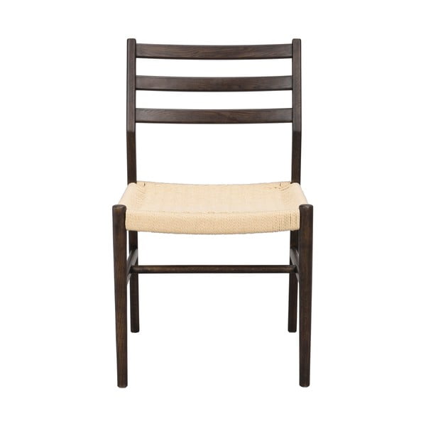 Scaune de dining natural /maro închis 2 buc. Harlan – Rowico-image-2