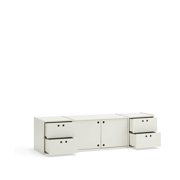 Comodă TV crem 157x42x40 cm Wally – Teulat-image-3