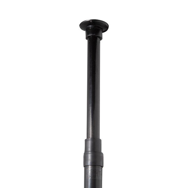 Raft reglabil pentru baie Compactor, negru-image-2