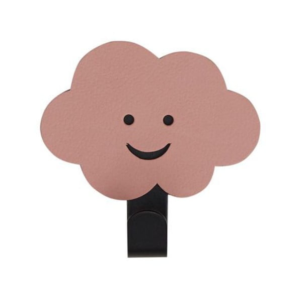 Cârlig roz autoadeziv din oțel Cloud Nupo – LIND DNA