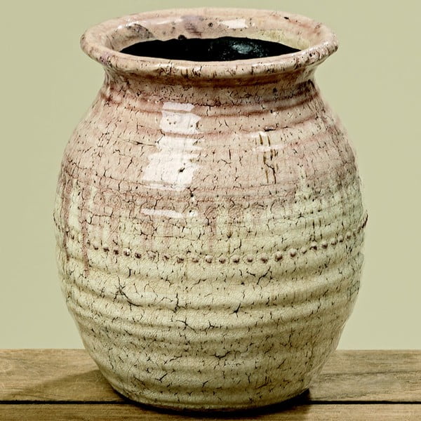 Vază din gresie ceramică Boltze Sally
