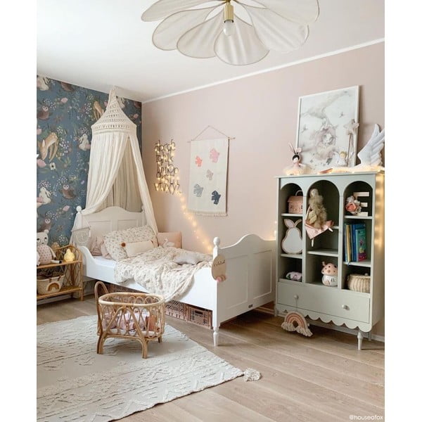 Covor alb lavabil/țesut manual din bumbac 120x160 cm Tribu Natural – Lorena Canals-image-1