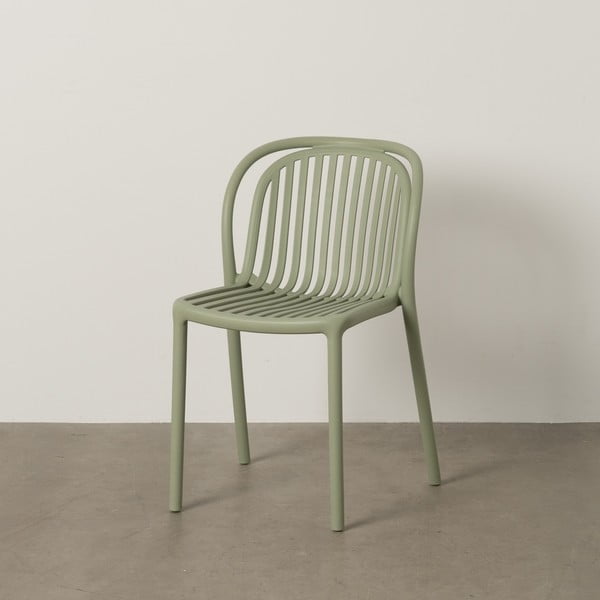 Scaun de dining verde din plastic Alia – Ixia-image-1