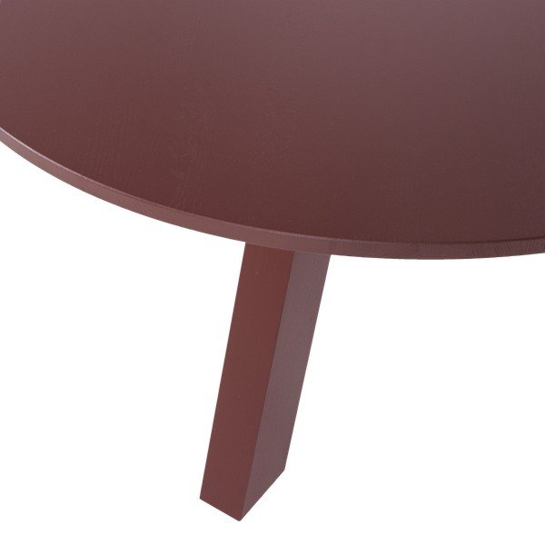 Masă de dining rotundă din lemn de stejar ø 129 cm Rhonda – WOOOD-image-4