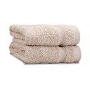 Prosoape bej 2 buc. din bumbac din frotir 30x30 cm Zero Twist – Catherine Lansfield