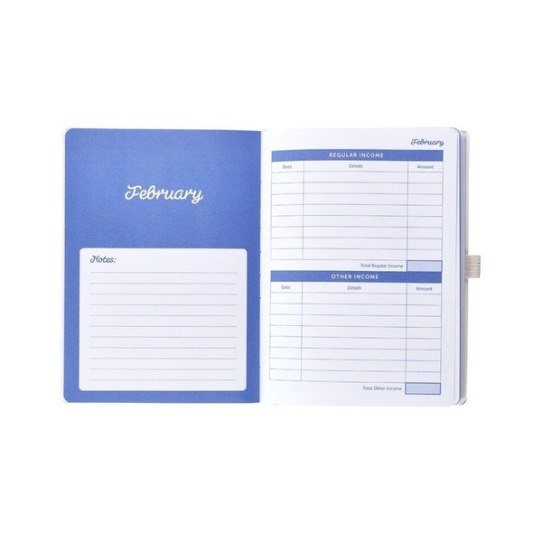 Carnet pentru economii Busy B, albastru, 56 pag.-image-1