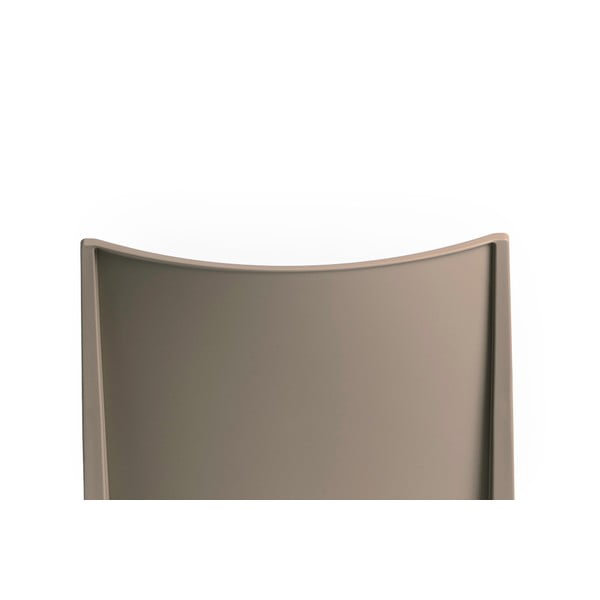 Scaun de grădină maro deschis din plastic Mosk – Rojaplast-image-4