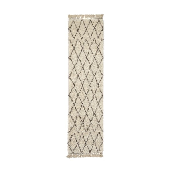 Covor tip traversă crem 60x230 cm Boho – Think Rugs