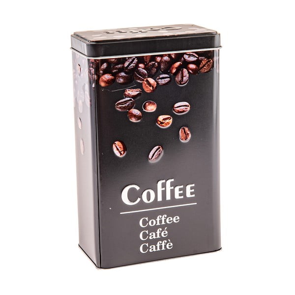 Recipient din metal pentru cafea Black3D – Dakls