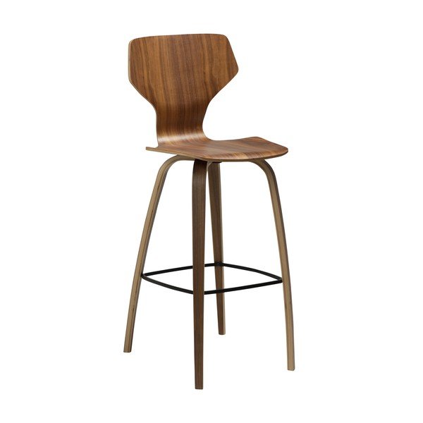 Scaun de bar în culoare naturală închisă (înălțime șezut 75 cm) S.I.T – DAN-FORM Denmark
