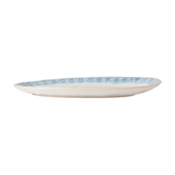 Platou servire din gresie ceramică Costa Nova Brisa, albastru - alb-image-2