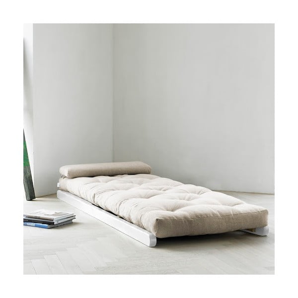 Fotoliu Karup Figo White/Natural, 70 cm-image-2