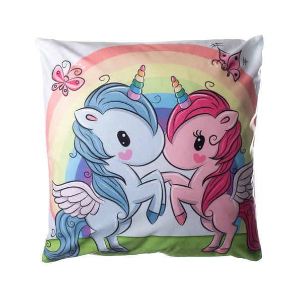 Pernă pentru copii 45x45 cm Unicorn – JAHU collections