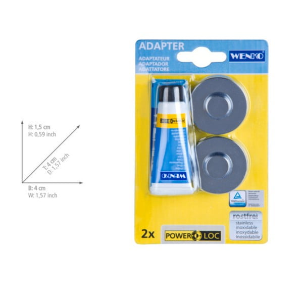 Set de montare fără găurire Wenko Power-Loc®-image-1