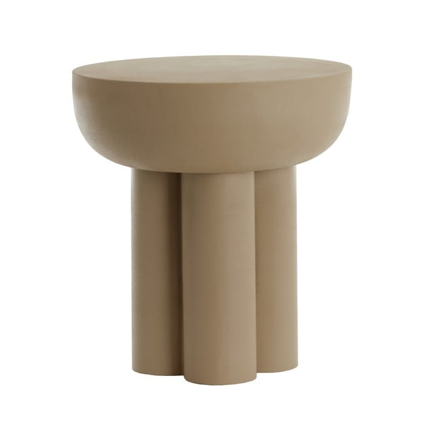 Măsuță auxiliară rotundă din metal ø 46 cm Mikola – Light & Living