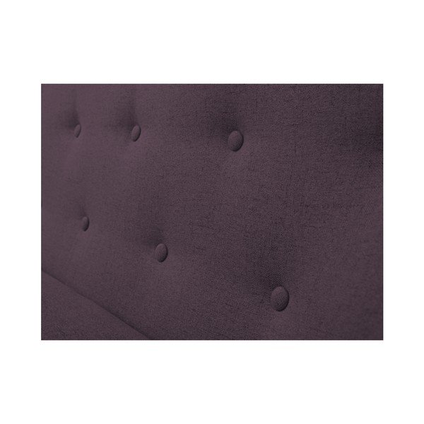 Canapea cu 2 locuri și picioare de culoare deschisă Mazzini Sofas Sicile, mov-image-4