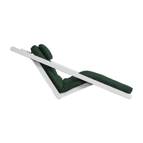 Șezlong extensibil Karup Figo White/Botella-image-4