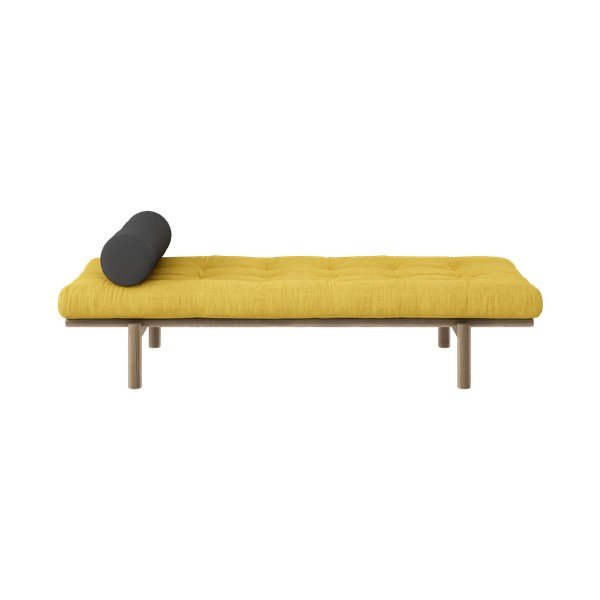 Canapea galbenă 200 cm Next - Karup Design-image-3