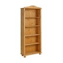 Bibliotecă în culoare naturală din lemn de pin 70x181 cm Ella – Støraa