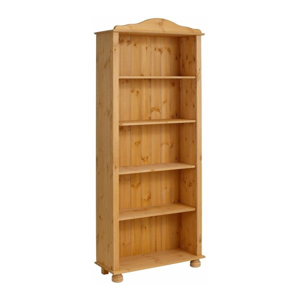 Bibliotecă în culoare naturală din lemn de pin 70x181 cm Ella – Støraa