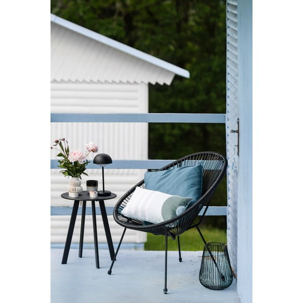 Fotoliu de grădină negru din metal/din plastic Avocado Comfort – Bonami Selection-image-1