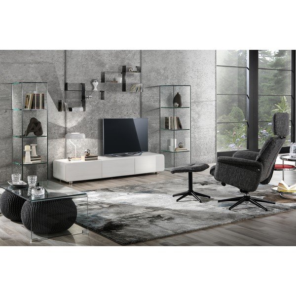 Set de 3 etajere Tomasucci Angel, negru-image-1