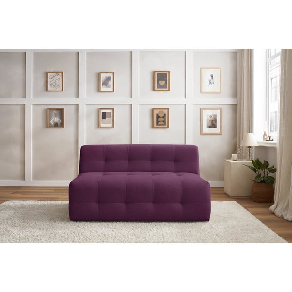 Modul pentru canapea violet Kleber - Bobochic Paris-image-1