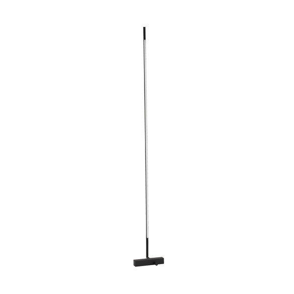 Lampadar negru LED din metal cu abajur din sticlă acrilică (înălțime 140 cm) Raccio – Nova Luce