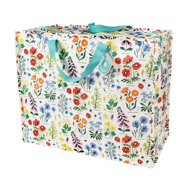 Cutie de depozitare pentru haine din plastic reciclat 58x28x48 cm Wild Flowers – Rex London-image-3