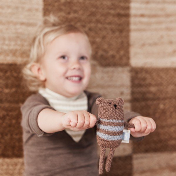 Jucărie zornăitoare Bella Bear – OYOY Mini-image-1