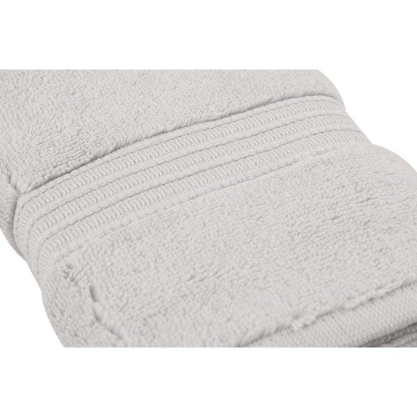 Prosop gri deschis din bumbac 30x50 cm Chicago – Foutastic-image-1