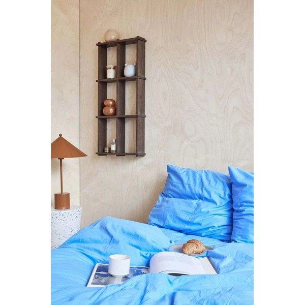 Raft în culoare naturală închisă etajat din lemn de frasin 42,5 cm Grid – OYOY Living Design-image-2
