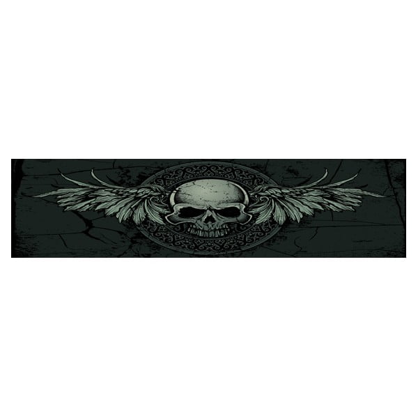 Pat Karup Eagle Black/Black Scull, 140x200 cm-image-1